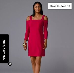 Off the shoulder dress